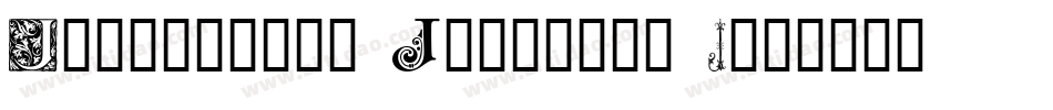 Ornamental Initials J字体转换